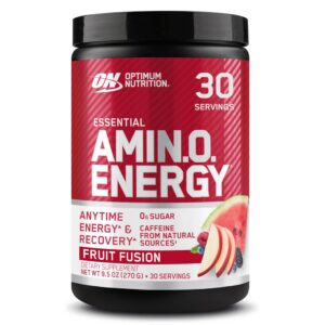 Version 1.0.0 Amino Energy Fruit Fusion frasco