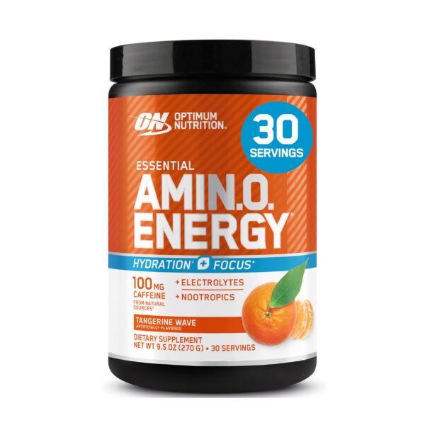 Frente de envase Optimum Nutrition Amino Energy