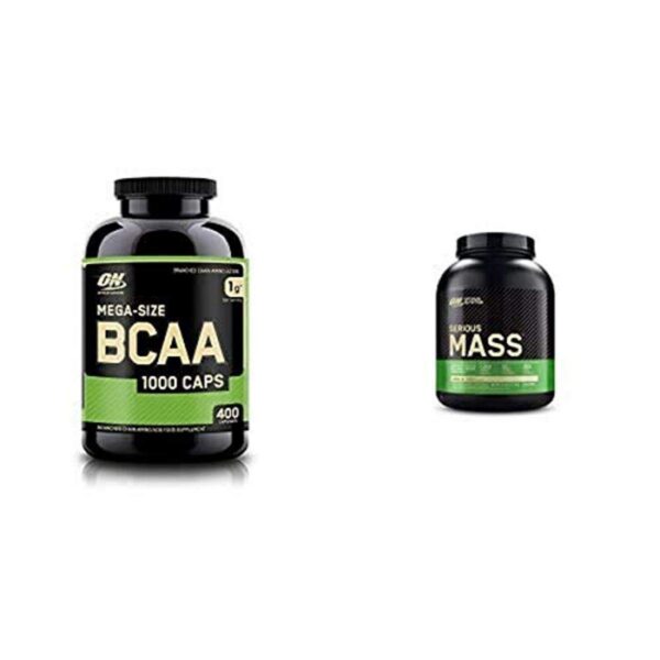 Optimum Nutrition BCAA cápsulas instantizadas vainilla