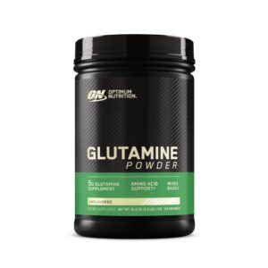 Frasco de Optimum Nutrition L-Glutamine 1000 g