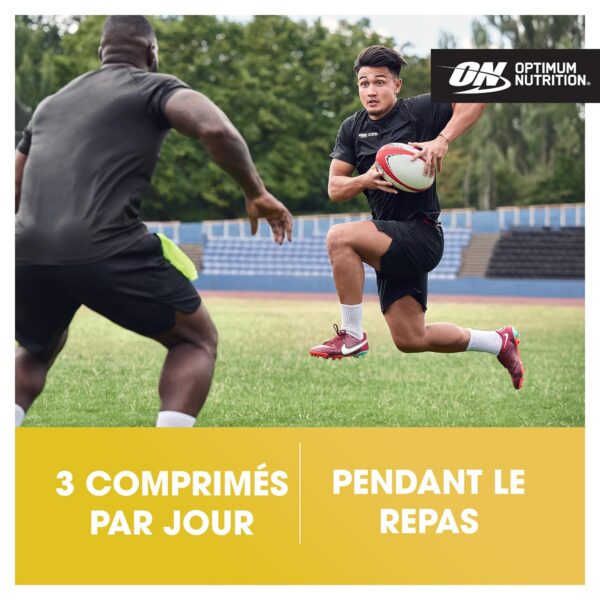 Version 1.0.0 imagen empaque posterior Optimum Nutrition Opti-Men