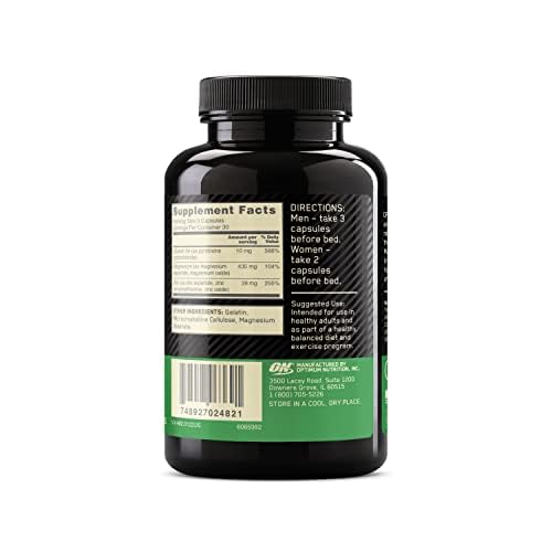 Version 1.0.0 Etiqueta Optimum Nutrition Zinc Magnesium Aspartato