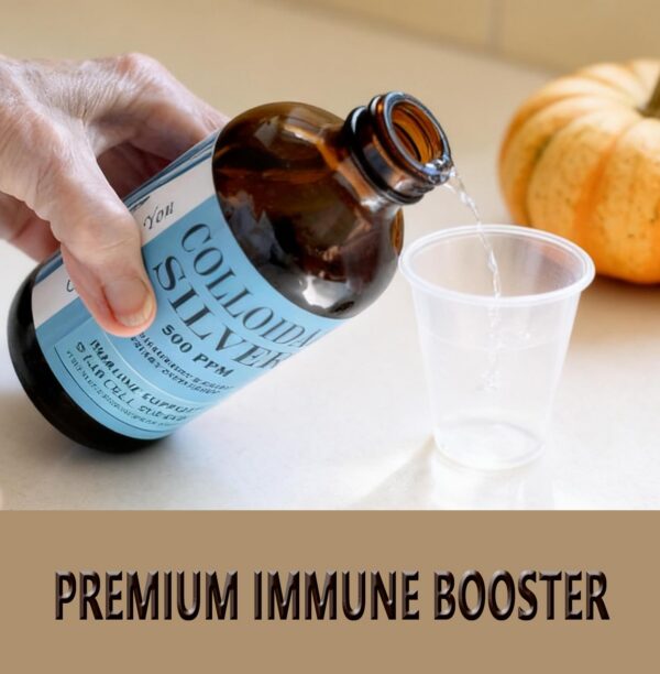 Etiqueta frontal Optimum You plata coloidal