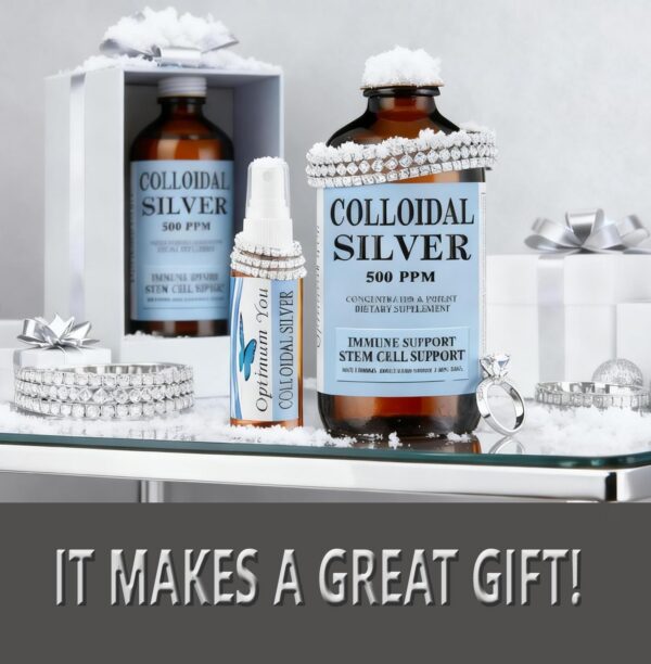 Frasco ámbar para plata coloidal