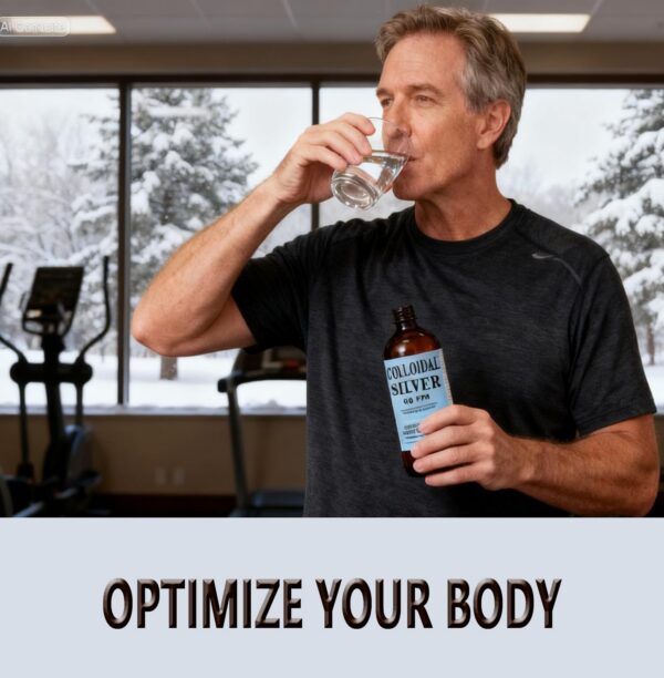 Botella rociadora de plata coloidal