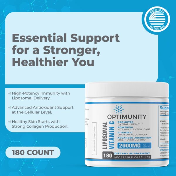 Version 1.0.0 Detalle de cápsulas liposomal de vitamina C