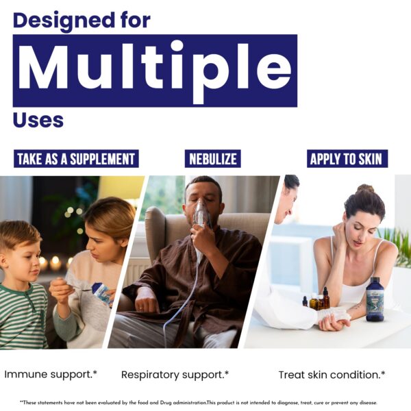 Botella OPTIVIDA plata coloidal líquida lateral