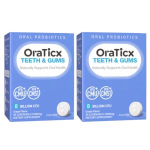 OraTicx probiótico dental para dientes y encías en caja