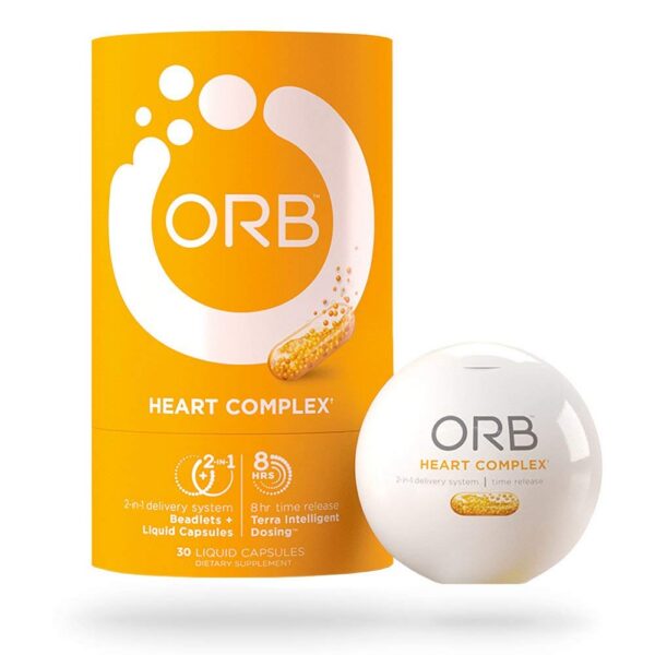 Version 1.0.0 ORB Heart Complex frasco con 60 cápsulas