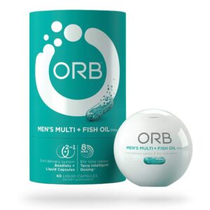Version 1.0.0 ORB multivitamínico para hombre con aceite de pescado 90 cápsulas