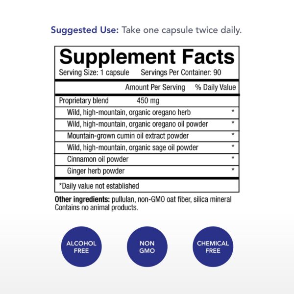 Oregacillin cápsulas apoyo salud respiratoria antioxidante natural