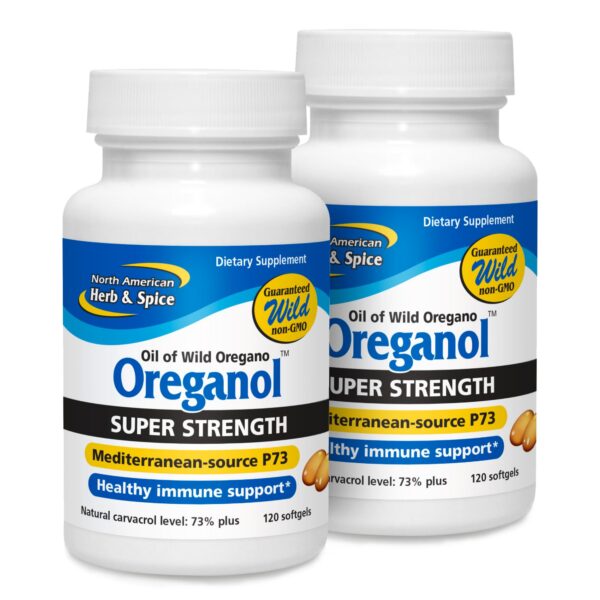 Oreganol P73 fuerza súper cápsulas paquete dual