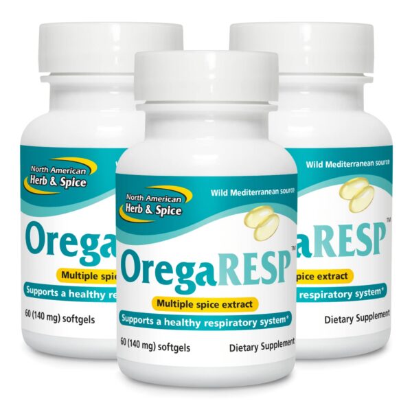 OregaResp P73 Softgels paquete de 3 para salud inmunológica