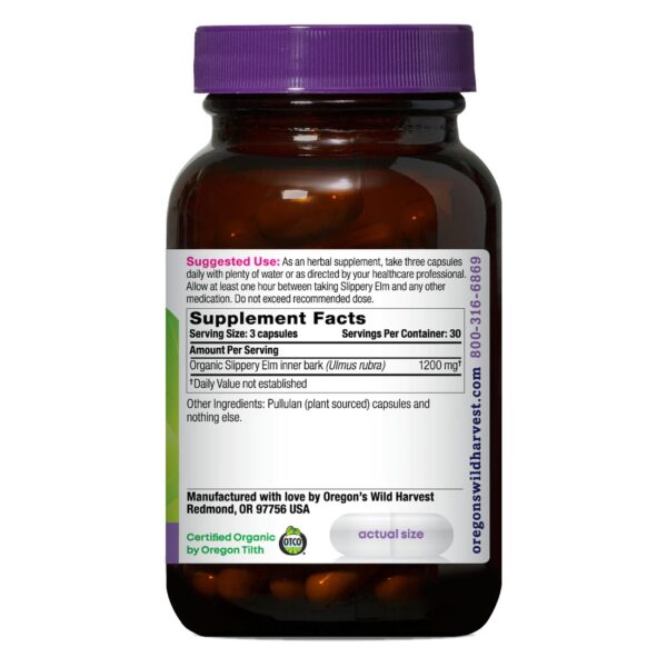 Oregon's Wild Harvest Olmo Resbaladizo