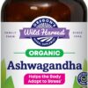 Version 1.0.0 Oregon's Wild Harvest Ashwagandha cápsulas veganas orgánicas 1200 mg