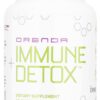 Orenda Immune + Detox frasco con cápsulas para desintoxicación