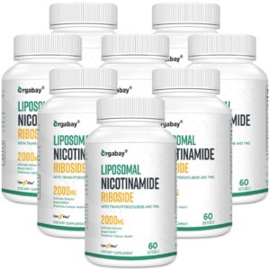 Frasco frontal de Orgabay NR liposomal 2000 mg