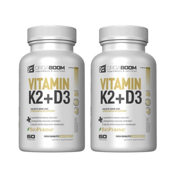 Frasco Orgaboom D3 5000 UI con K2 MK7