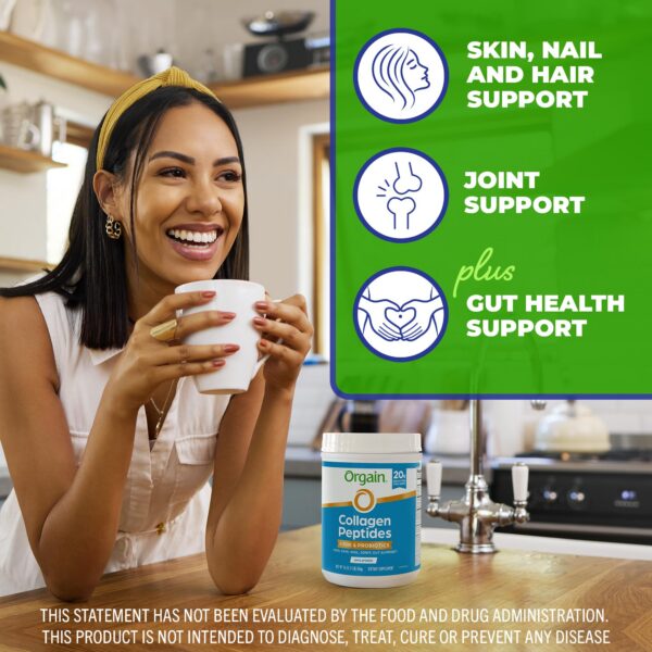 Pala medidora con polvo de colágeno