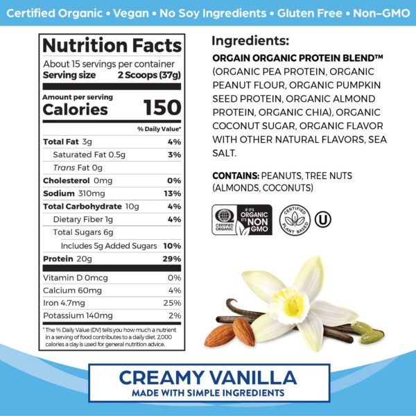 Version 1.0.0 Etiqueta posterior con valores nutricionales