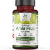 Organic Aura cápsulas Amla vitamina c natural 2100mg 150 unidades