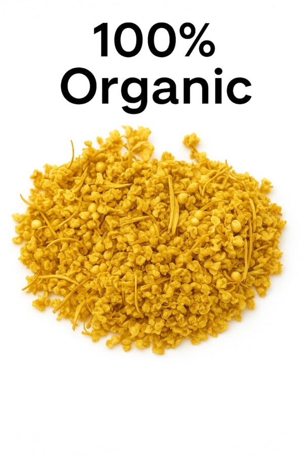 Flores de saúco secas en paquete