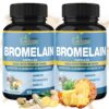 Etiqueta frontal Organic Cadane bromelina
