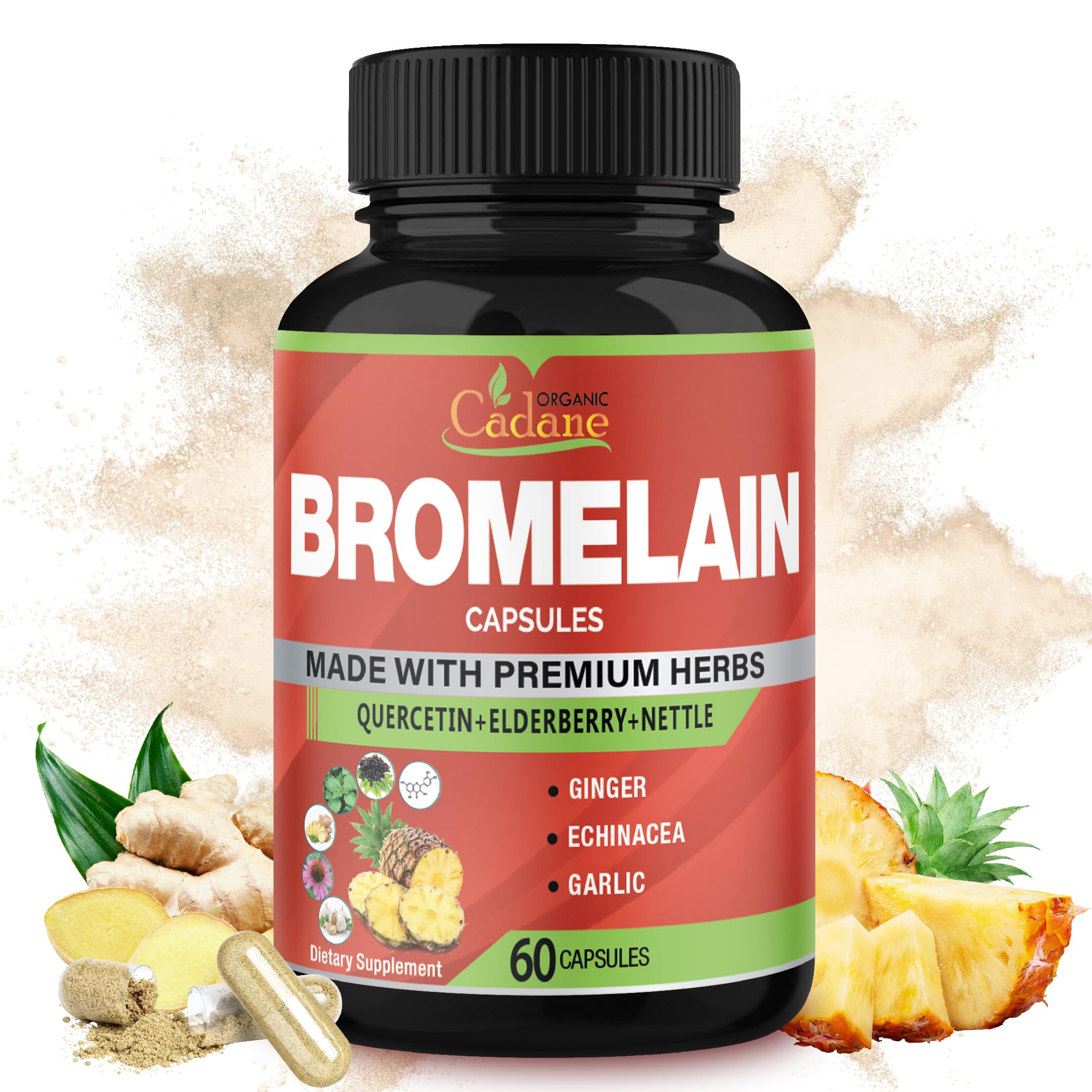 Organic Cadane Bromelina