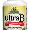 Frasco de Organic Farms Vitamins Ultra B Complex & Minerals