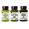 Version 1.0.0 Frasco de Organic Spree Amla Aloe Neem frontal