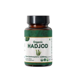 Organic Spree Hadjod Cissus Tabletas frasco frontal 120 unidades