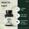 Version 1.0.0 Organic Spree Tulsi tabletas naturales para salud y bienestar
