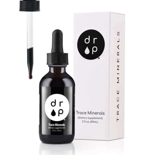 Version 1.0.0 Gotas de minerales trazas orgánicos frasco