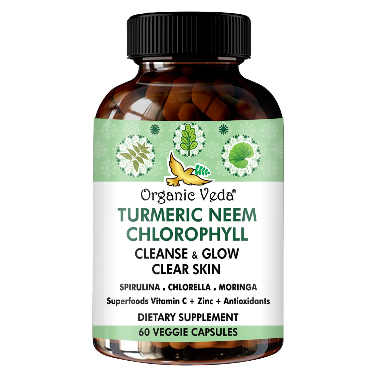 Organic Veda Organic Supplement for Skin and Digestive Health