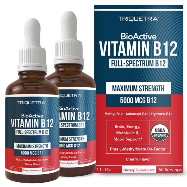 Version 1.0.0 Frasco de Organic Vitamin B12 Triquetra Health