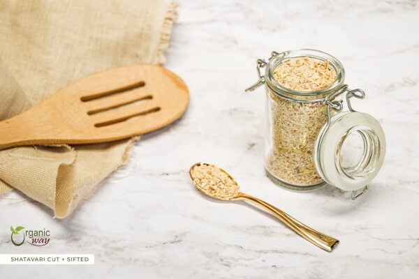 Shatavari deshidratado para usos culinarios