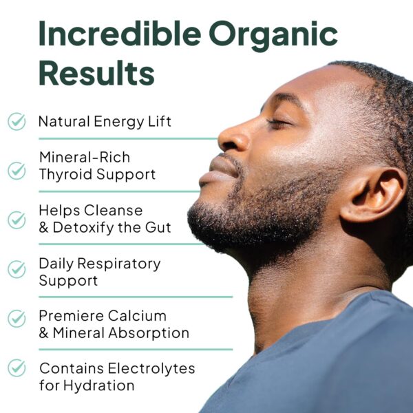 Organics Ocean cápsulas para soporte de tiroides y pulmones