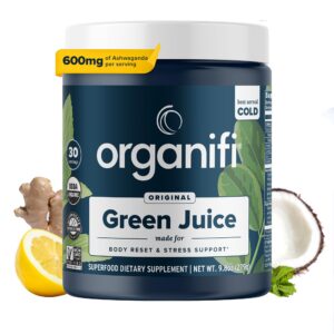 Version 1.0.0 Organifi Green Juice suplemento en polvo con superalimentos