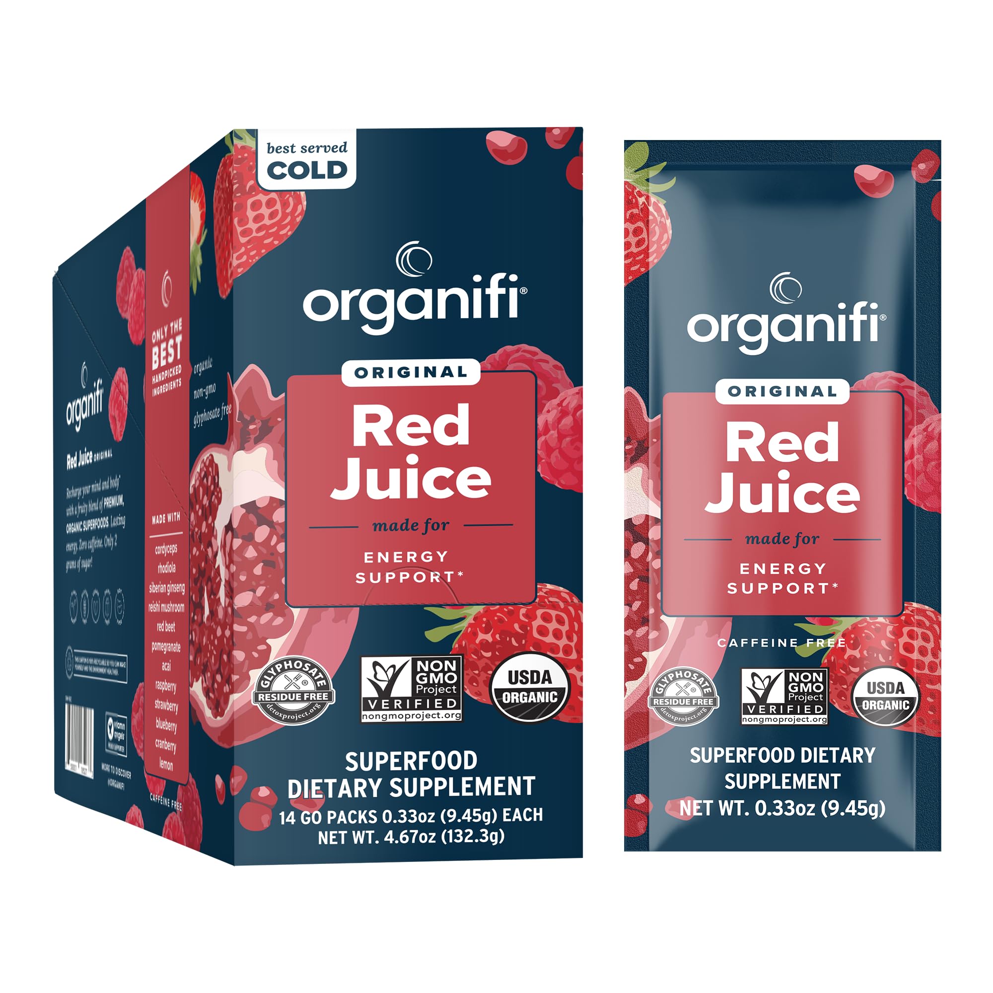 Red Juice Energy Powder