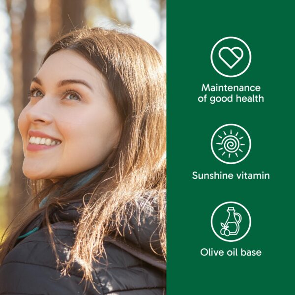 Frasco de Organika D3 líquido con gotero