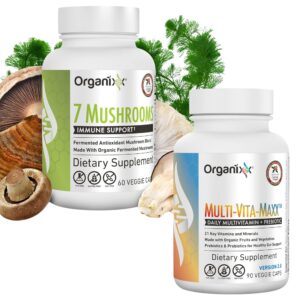 Version 1.0.0 Suplemento Organixx 7 hongos orgánicos cápsulas vegetarianas