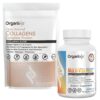 Version 1.0.0 Organixx Clean Sourced Collagen Powder etiqueta frontal