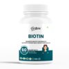 Frente del envase ORIBITE Biotin 10,000 mcg 60 cápsulas