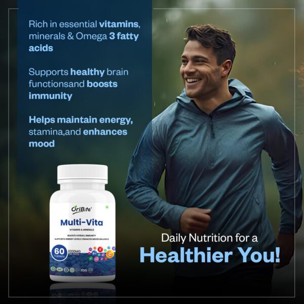 Tabla de nutrientes en envase ORIBITE