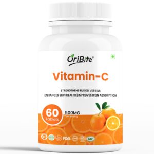 Frente de ORIBITE Vitamina C 500 mg en envase