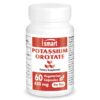 Frasco de orótato de potasio supersmart con 60 cápsulas vegetarianas