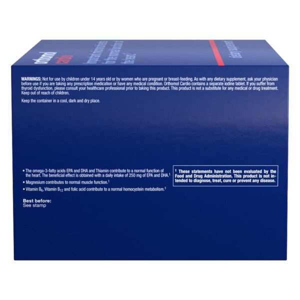 Orthomol Cardio apoyo al sistema circulatorio