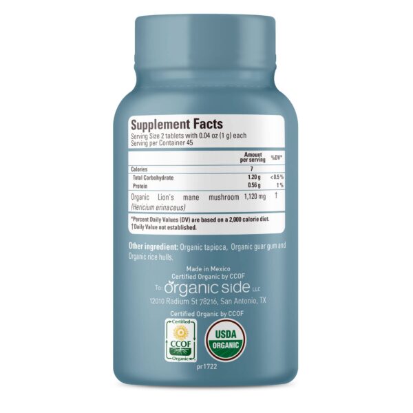 OS Organic Side Melena de León beneficios cognitivos