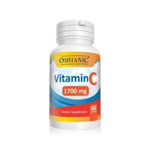 Frente de Oshianic Vitamina C 60Ct 1700MG