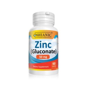 Frasco de Zinc 60ct Oshianic frente